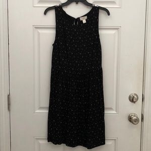 Loft sleeveless knee length dress